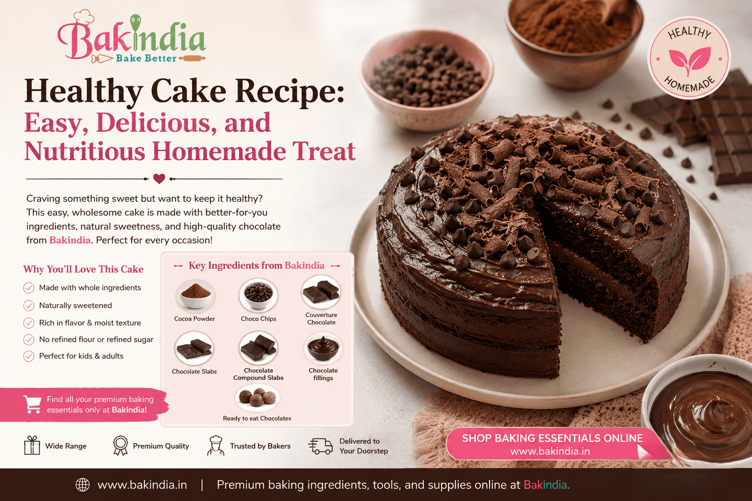 Healthy Cake Recipe: Easy, Delicious, and Nutritious Homemade Treat